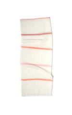 Abstract- Superfine Wool Striped Scarf