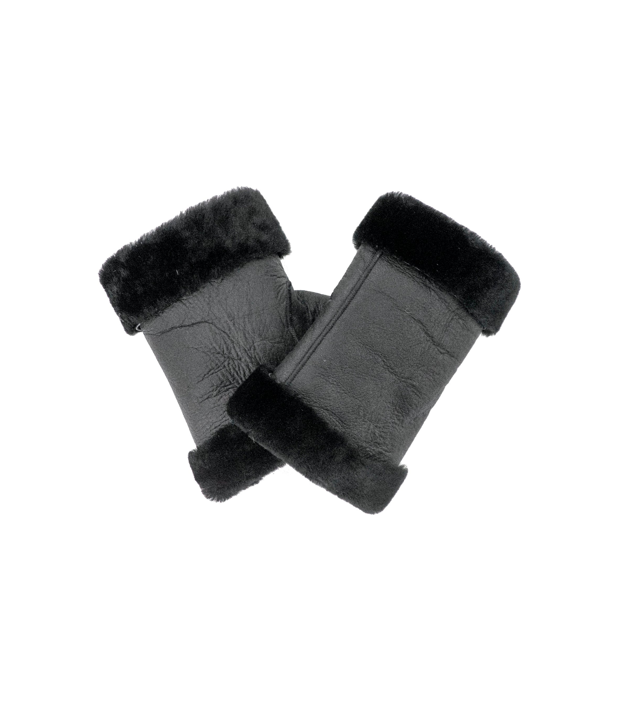 Fingerless Shearling Gloves - Barrington's