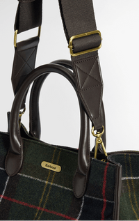 Barbour- Tartan Tote Bag - Barrington's