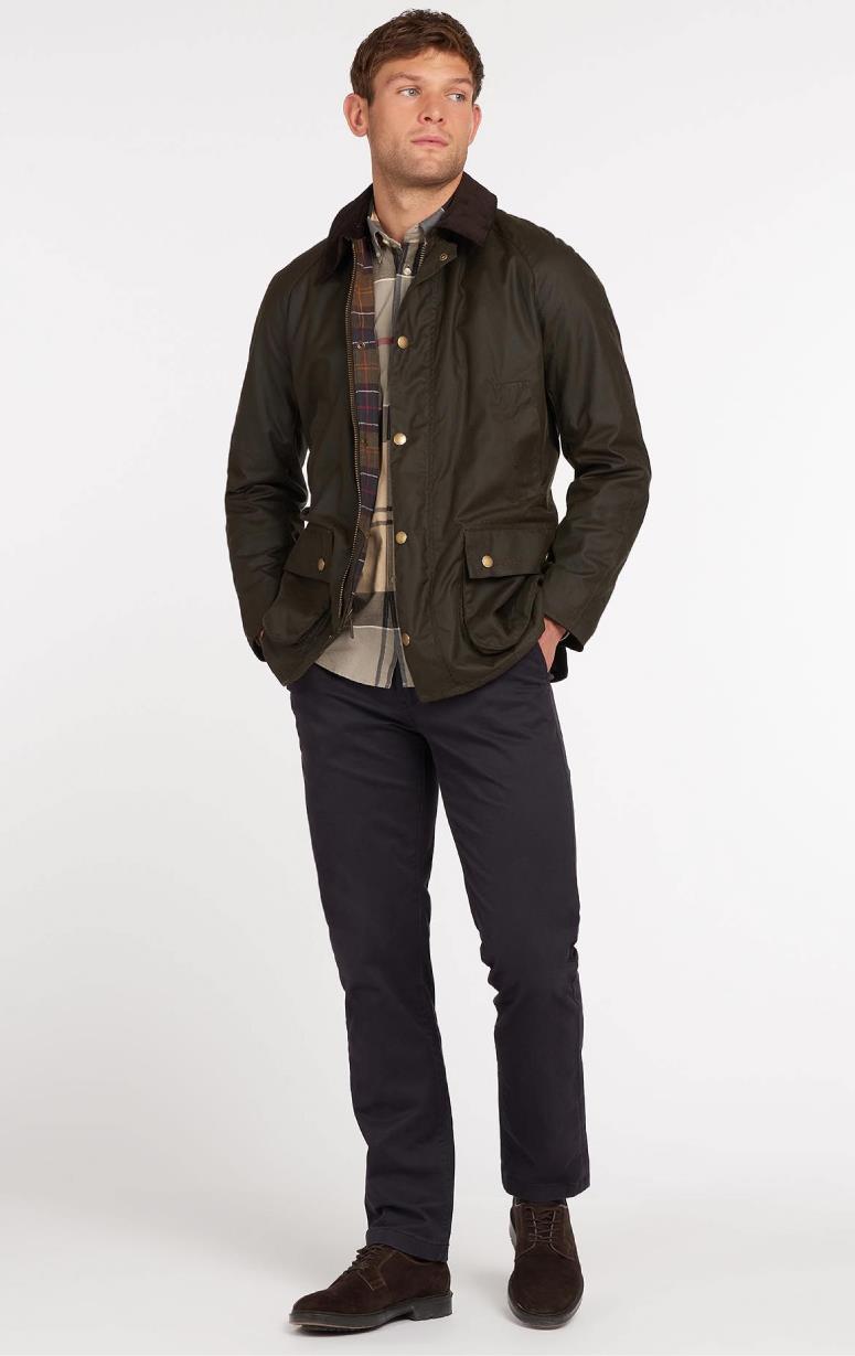 Barbour Men's Waxed Cotton Ashby Jacket Barrington's