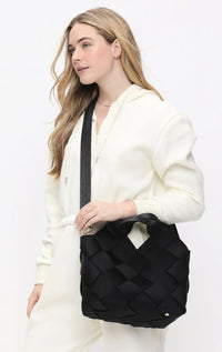 Sol & Solene - Woven Crossbody Tote - Barrington's
