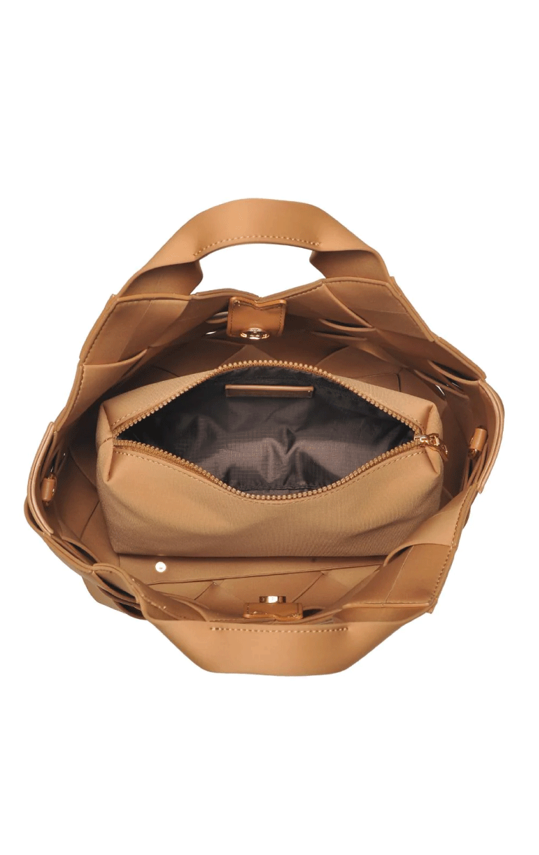 Sol & Solene - Woven Crossbody Tote - Barrington's