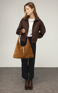 Nat & Nin- Romeo Suede Shoulder Bag - Barrington's