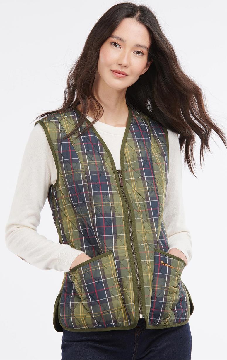 Barbour Tartan Vest Barrington's