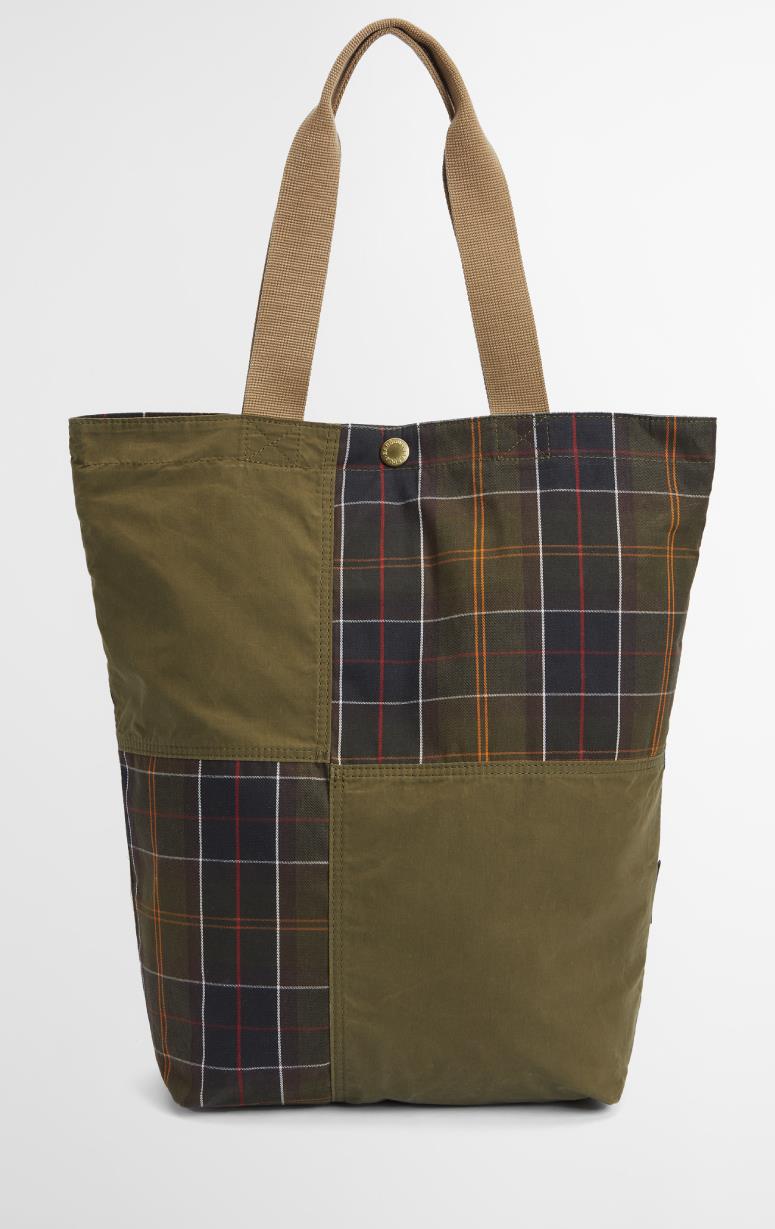 Barbour- Transport Patchwork Tote Bag - Barrington's