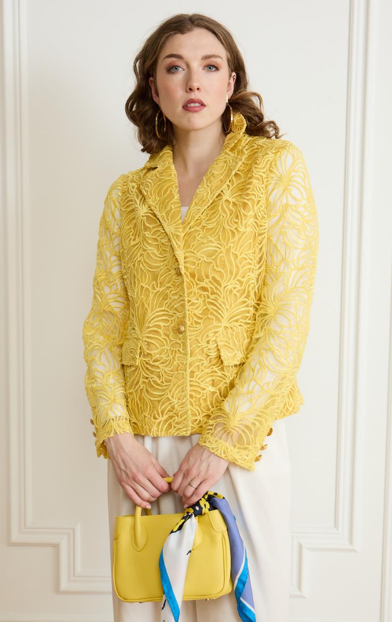Barrington's- French Lace Blazer - Barrington's