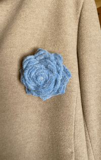 Handmade Recycled Wool Brooch - Barrington's