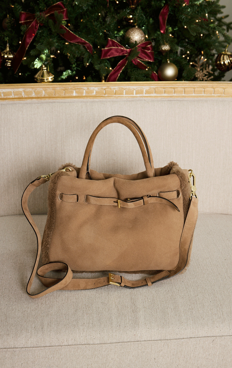 Abro- Shearling Handbag