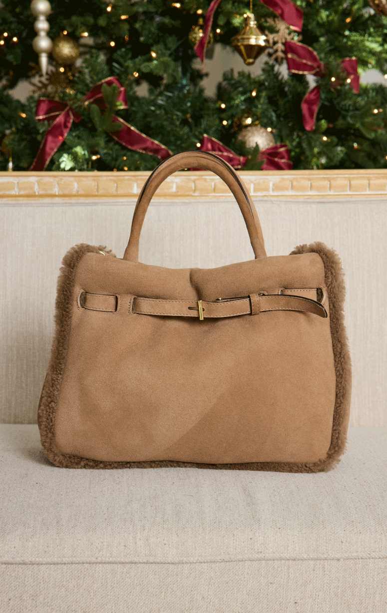 Abro- Shearling Handbag