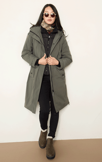 Junge- Hooded Waterproof Coat with Removeable Bib - Barrington's
