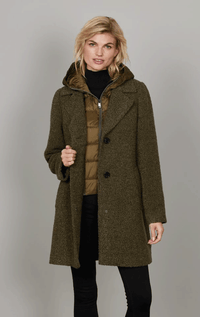 Junge- 7/8s Coat with Down Bibb - Barrington's