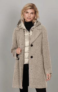 Junge- 7/8s Coat with Down Bibb - Barrington's