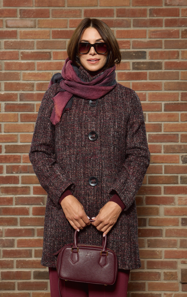 Barrington's - Plaid Large Button Topper