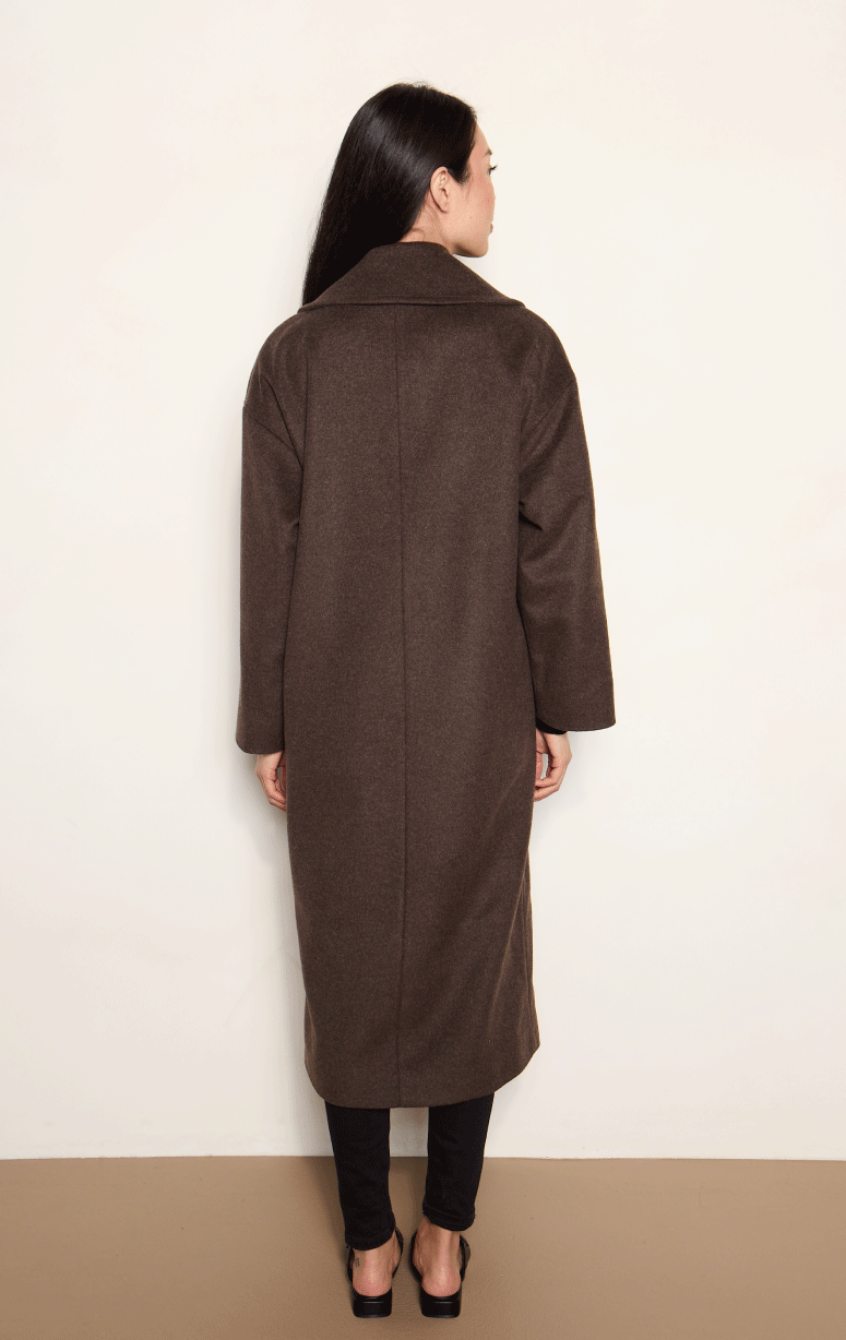 HISO- Oversized Double Breasted Coat