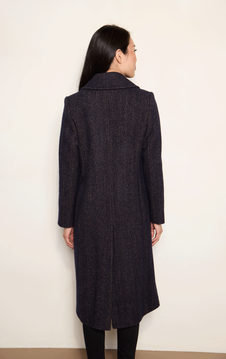 HISO- Herringbone Coat