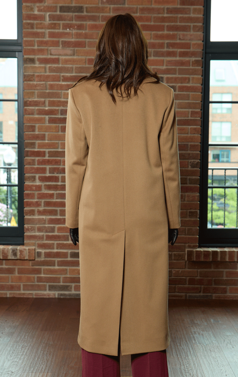 Barrington's- Double Breasted Long Coat