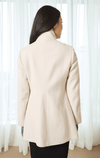 Barringtons- Jacket with Stud Closure and Leather Tab