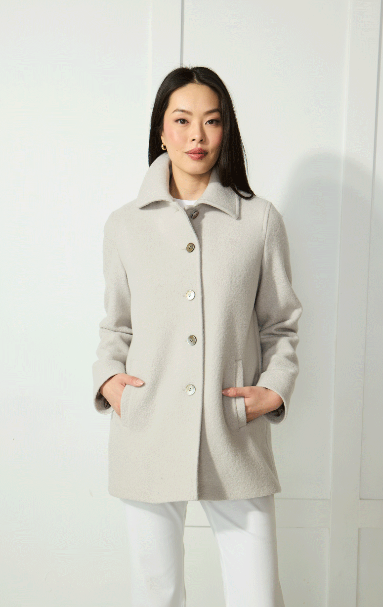 Barrington's- Boiled Wool Jacket - Barrington's
