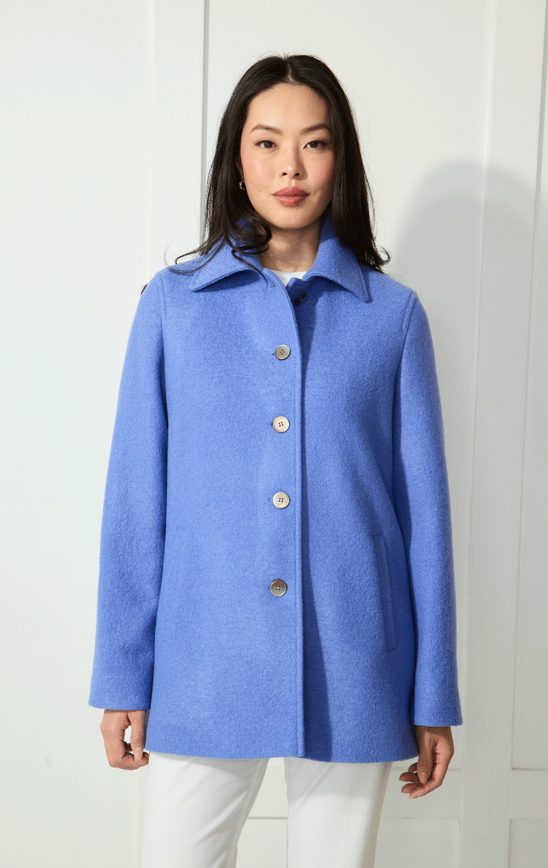 Barrington's- Boiled Wool Jacket - Barrington's