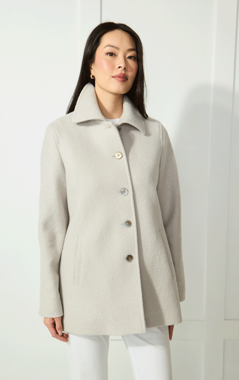 Barrington's- Boiled Wool Jacket - Barrington's