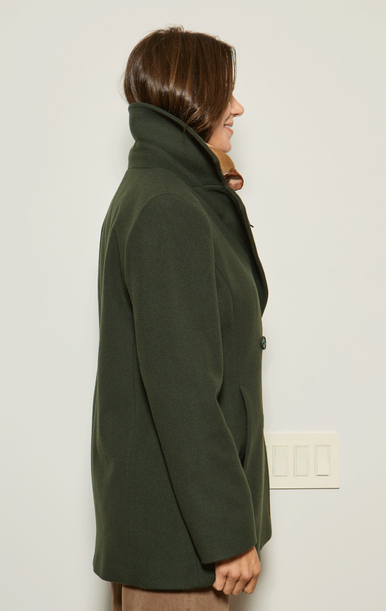 Barringtons- Wool Pea Jacket