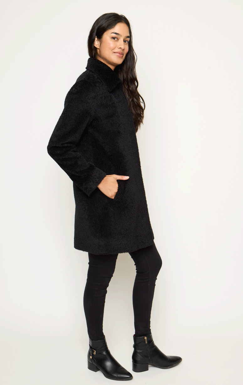 Barrington's- 3/4 Baby Alpaca Jacket - Barrington's