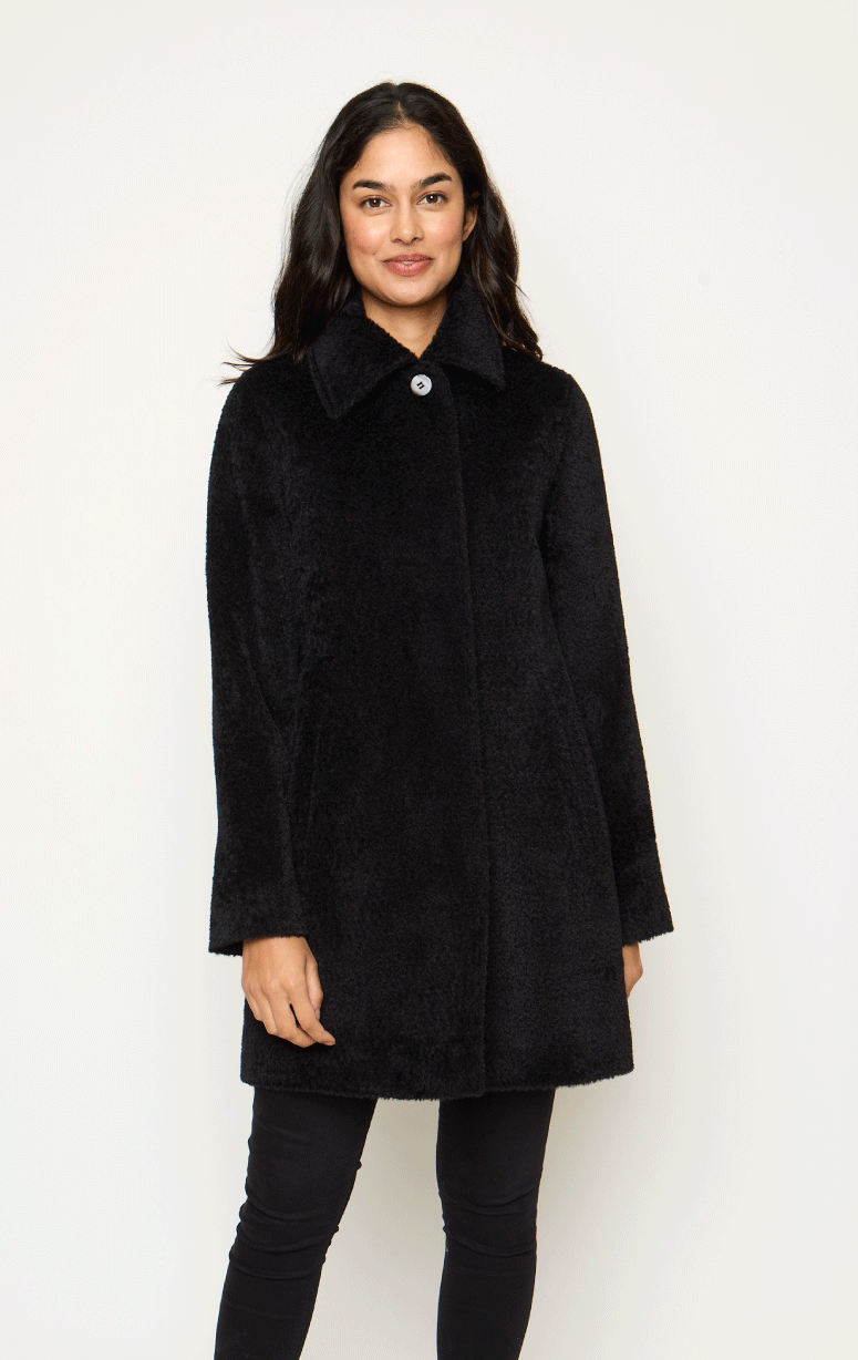 Barrington's- 3/4 Baby Alpaca Jacket - Barrington's