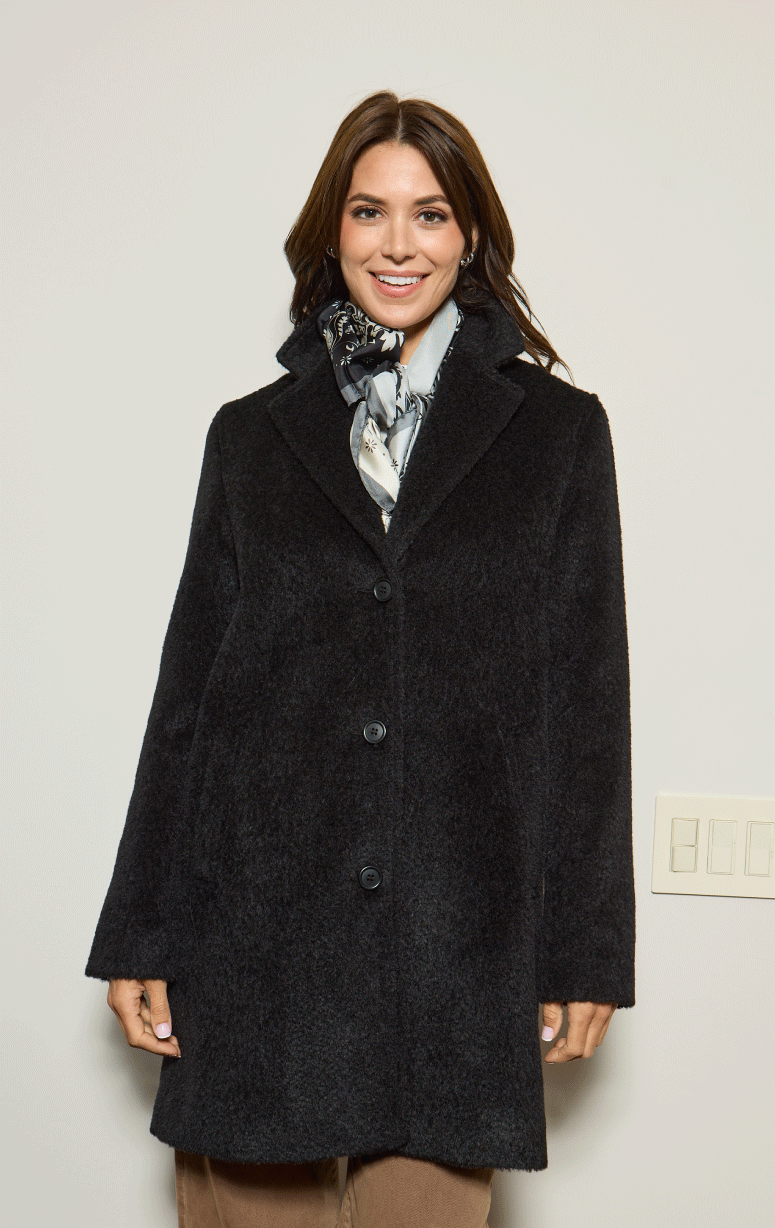 Barrington's- Suri Alpaca & Wool 3/4 Jacket