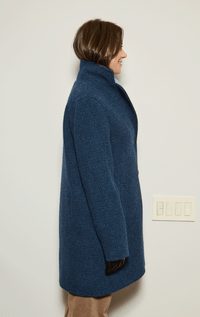 Barrington's- 3/4 Coat with Notch Collar