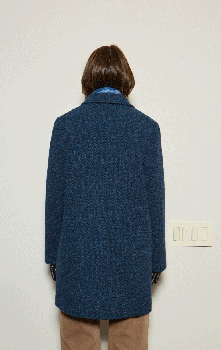 Barrington's- 3/4 Coat with Notch Collar