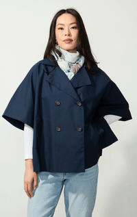 Cinzia Rocca- Double Breasted Cape
