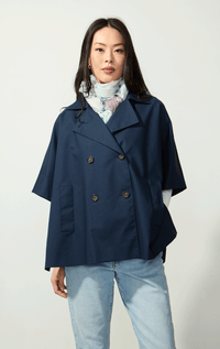 Cinzia Rocca- Double Breasted Cape