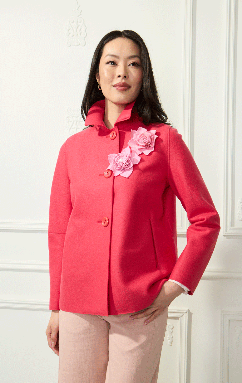 Cinzia Rocca- Boiled Wool Jacket