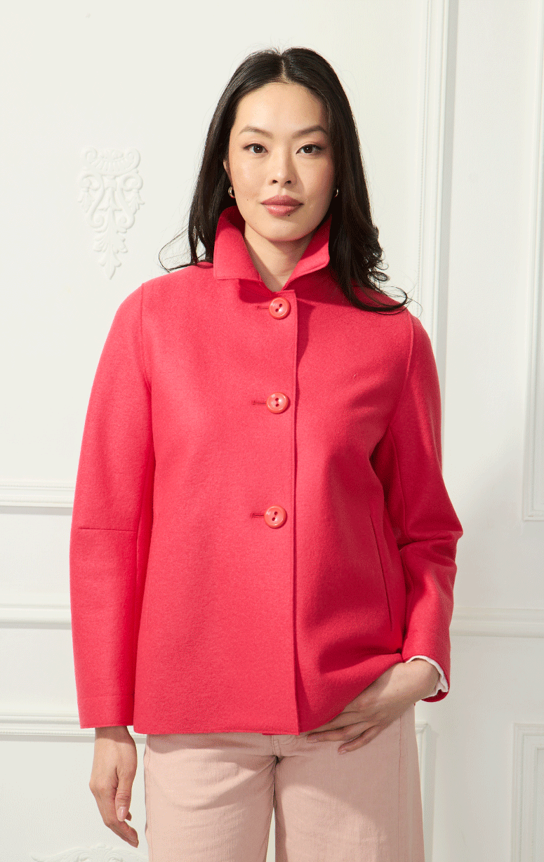 Cinzia Rocca- Boiled Wool Jacket