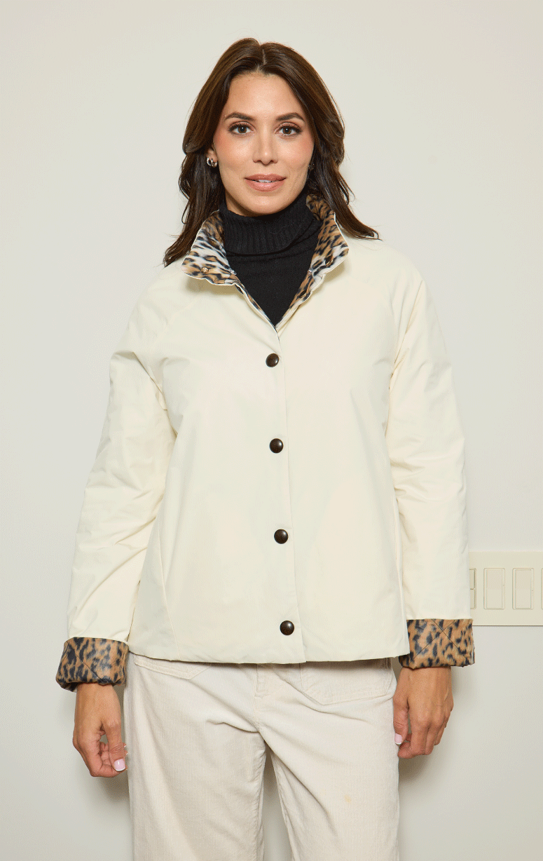 Pregio- Reversible Animal Print Jacket