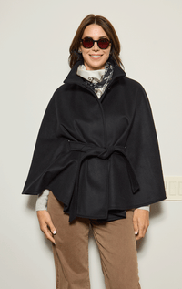 Barrington's- Wool Cape with Belt