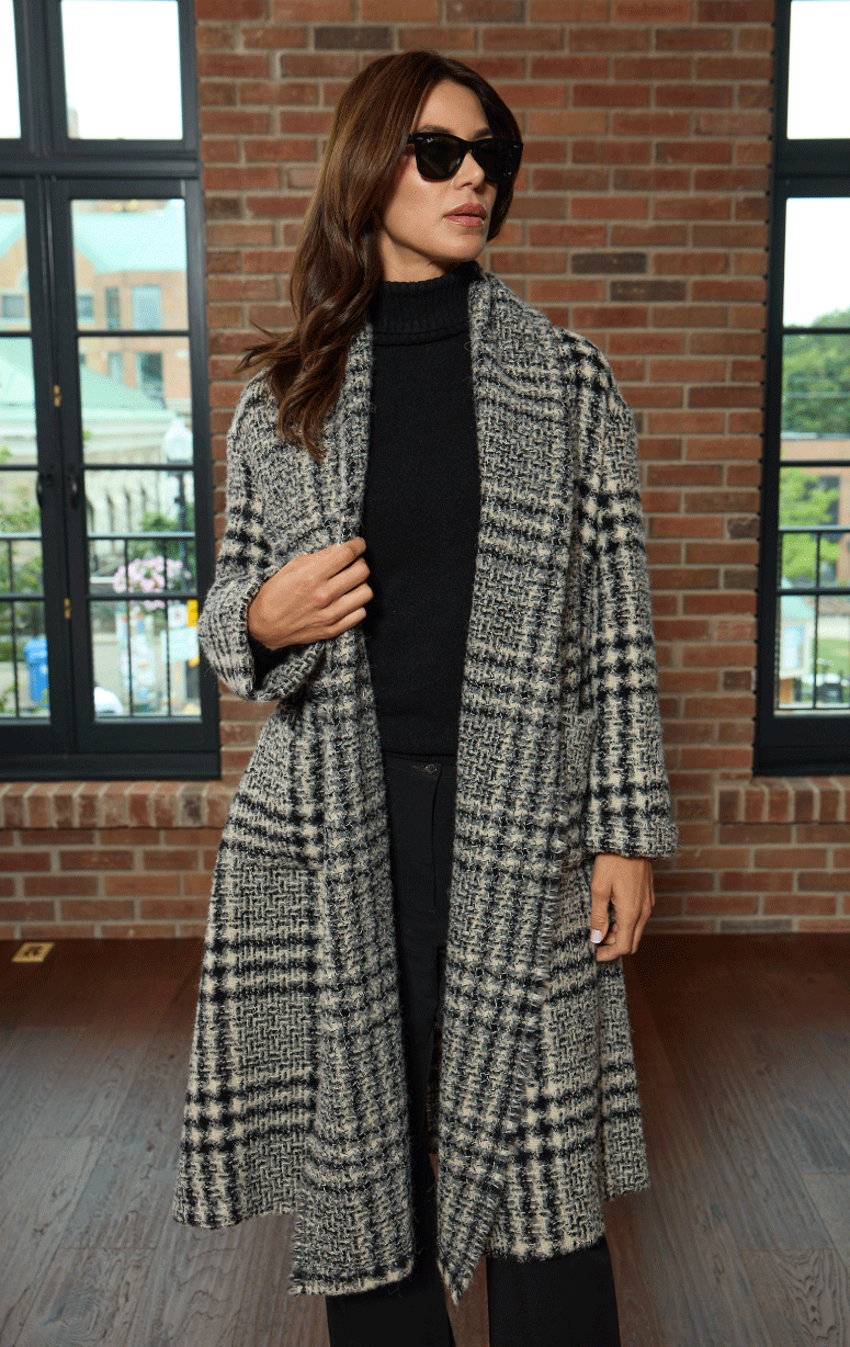 Tardia- 7/8s Wrap Coat