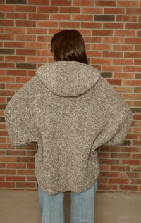 Tardia- Batwing Poncho with Hood