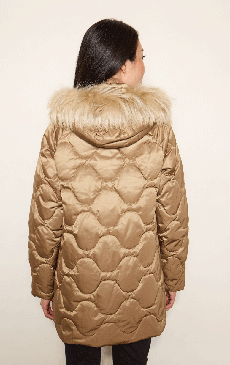 Nitia- Down Filled Onion Quilt Jacket - Barrington's