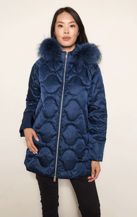 Nitia- Down Filled Onion Quilt Jacket - Barrington's
