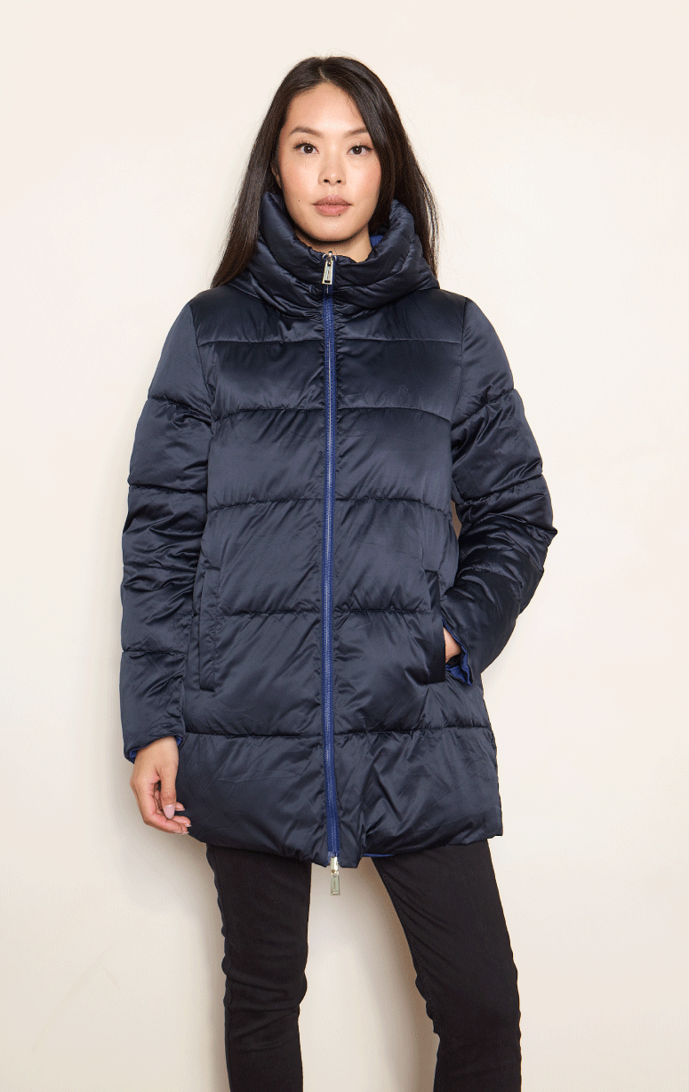 Nitia- Down Filled Reversible Puffer - Barrington's