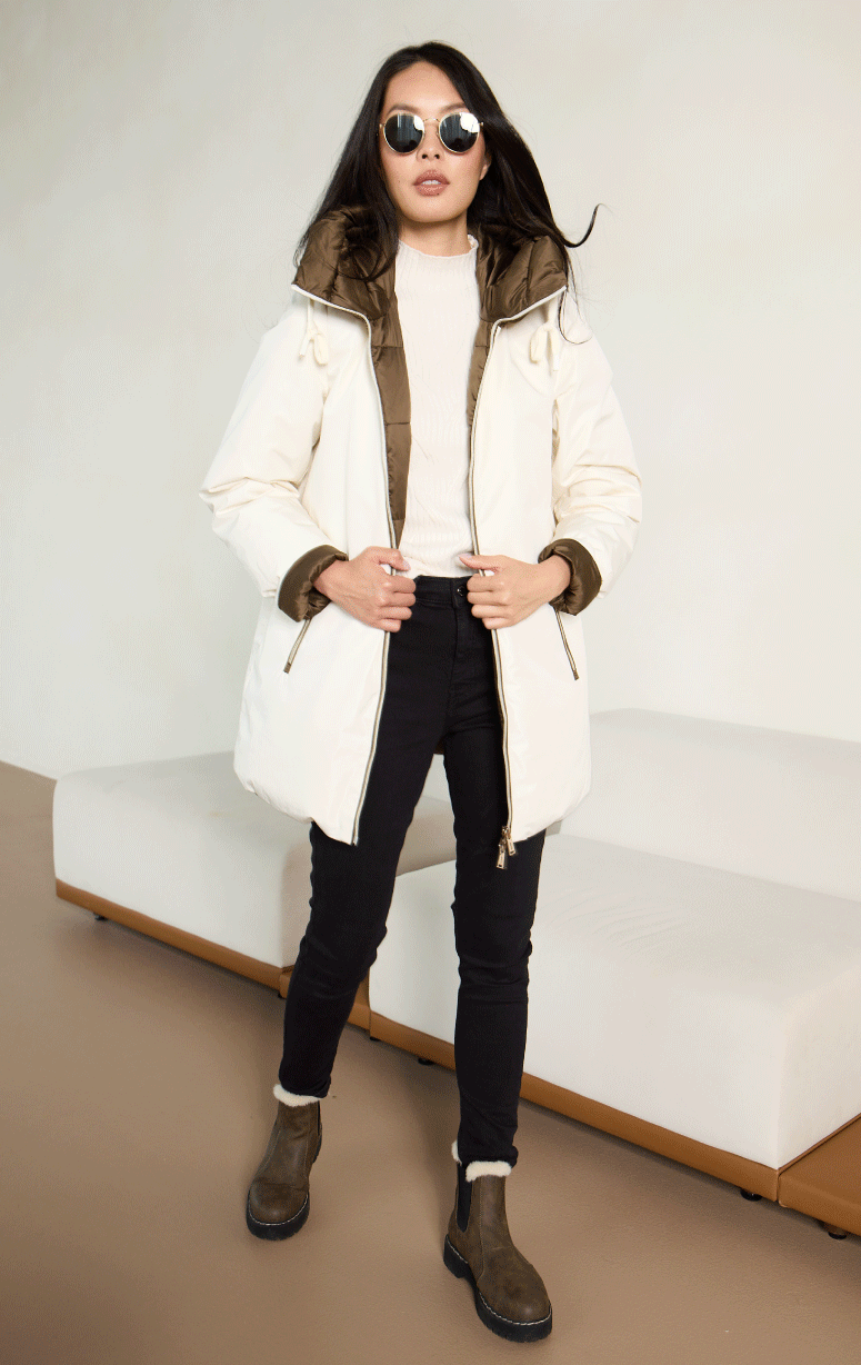 Nitia- Down Filled Reversible Puffer - Barrington's