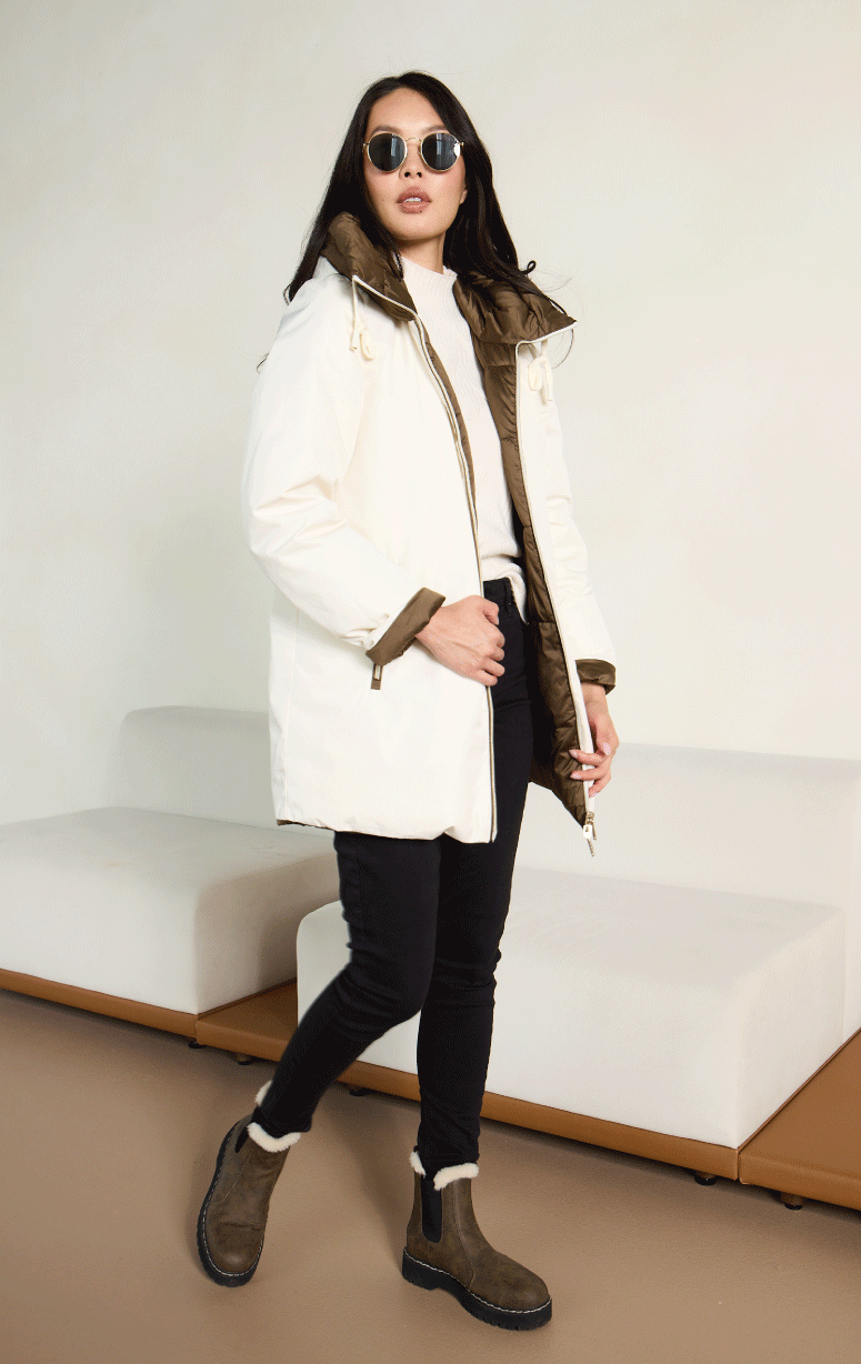 Nitia- Down Filled Reversible Puffer - Barrington's