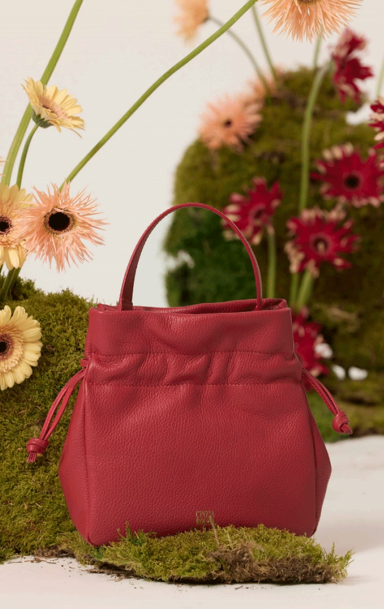 Cinzia Rocca- Leather Bucket Bag - Barrington's