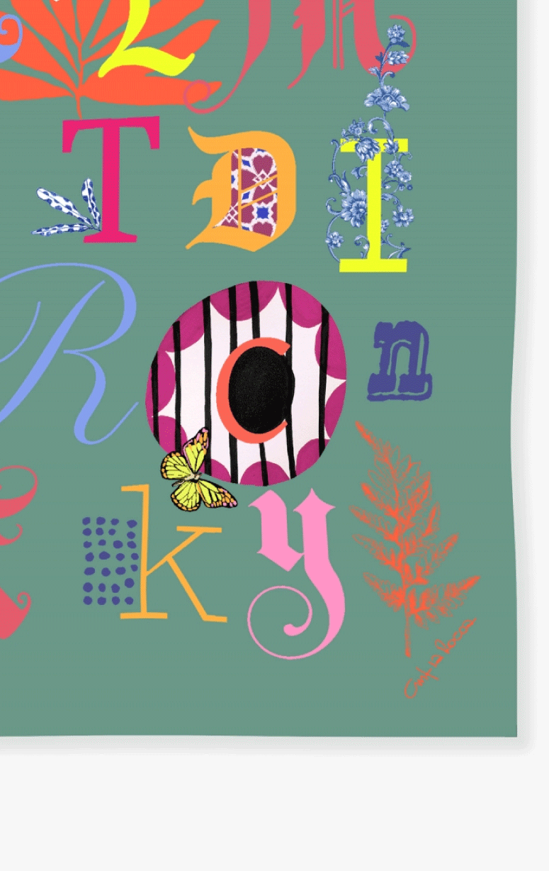 Cinzia Rocca- 100% Silk Scarf