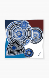 Cinzia Rocca= Small Silk Square Scarf
