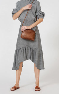 Dragon - Woven Leather Crossbody - Barrington's