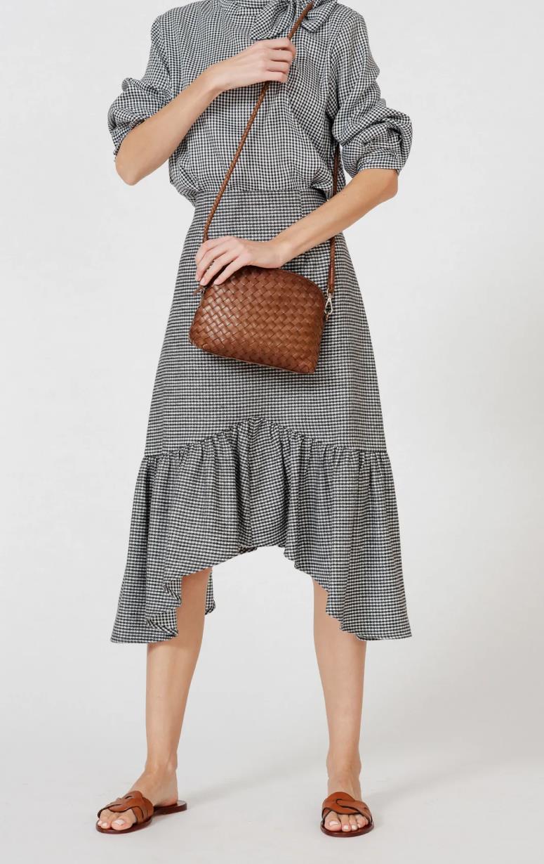 Dragon - Woven Leather Crossbody - Barrington's