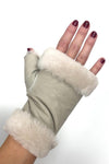 Fingerless Shearling Gloves - Barrington's