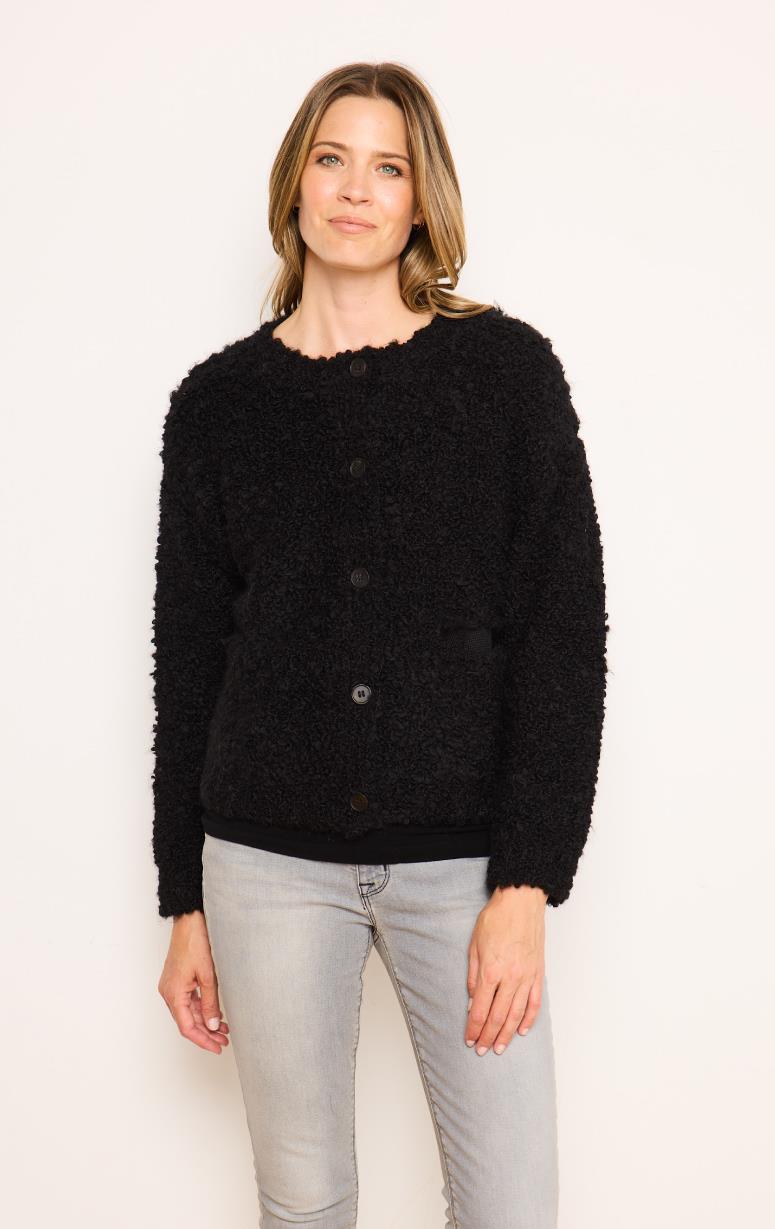 Luna - Boucle Alpaca Cardigan - Barrington's